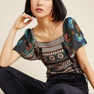 Farm Rio Anthropologie Top